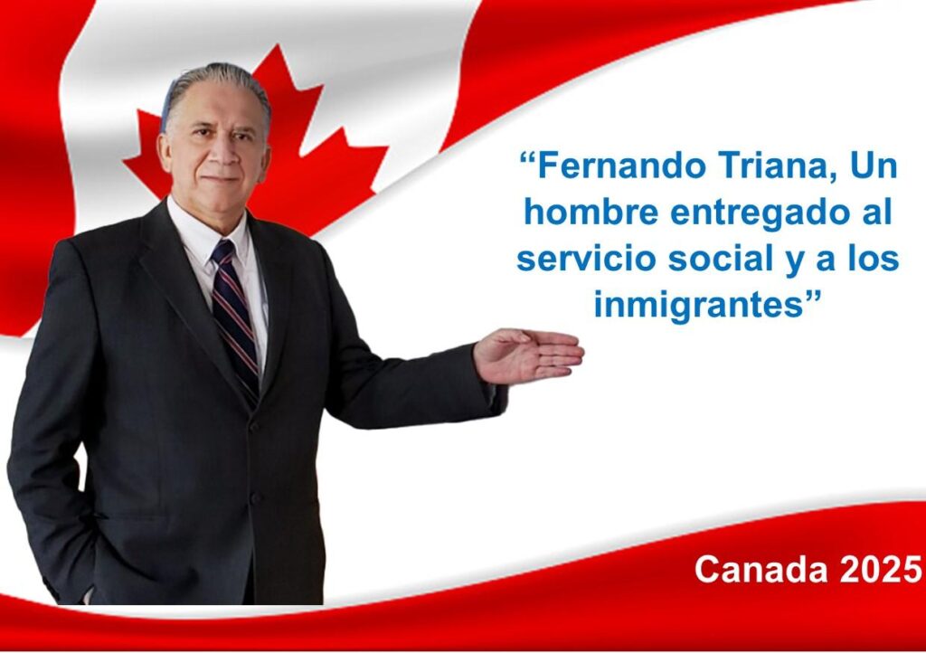 Latino condecorado doblemente por el gobierno de Canadá